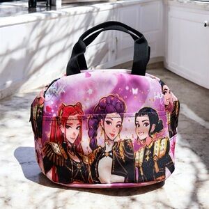 Kpop demon hunters lunch bag